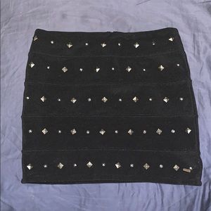 Studded Black PINK skirt